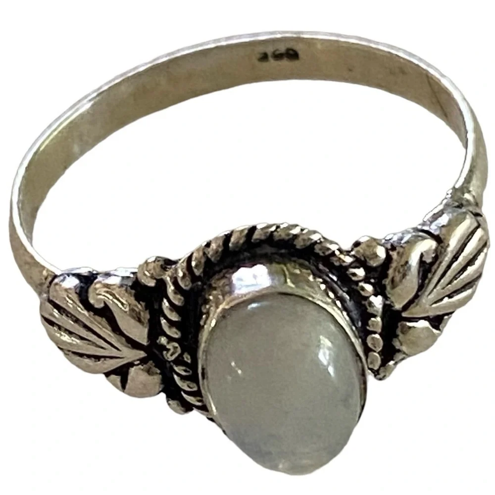 N/A sterling moonstone